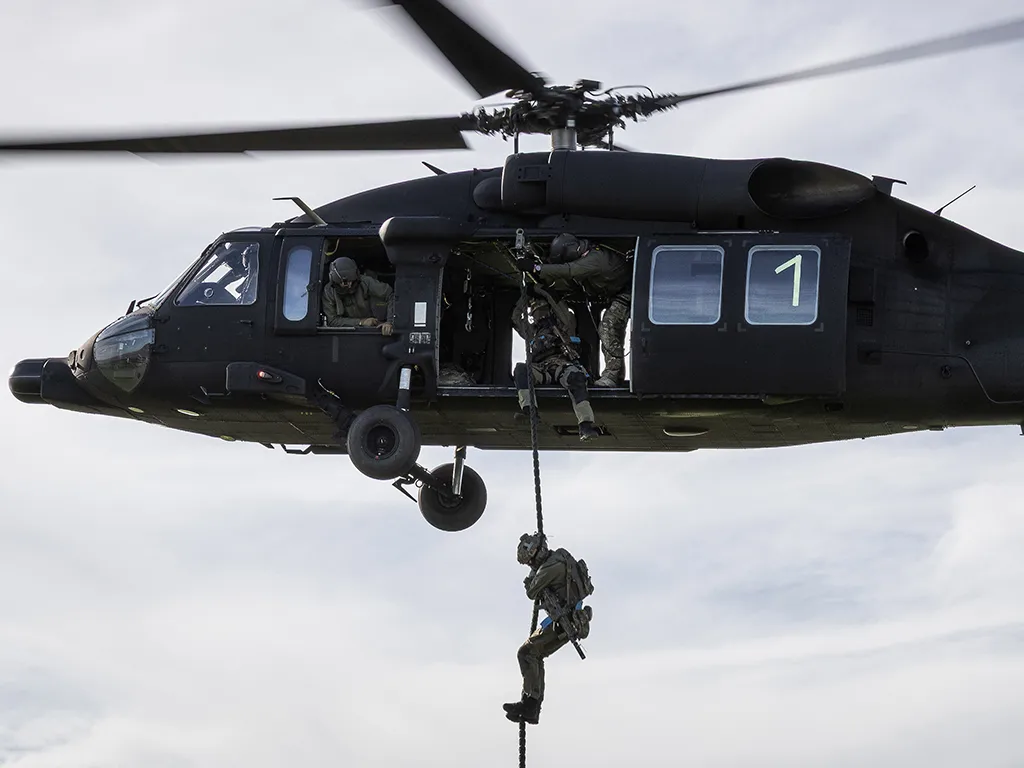 helikopter opendeur koksijde special forces